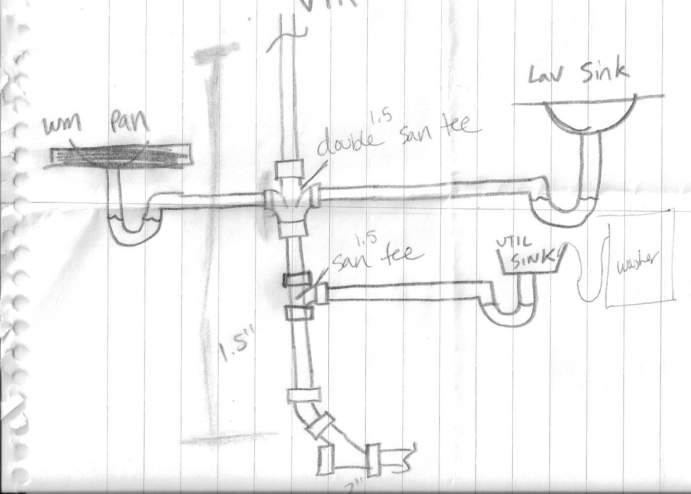 hook up shower drain