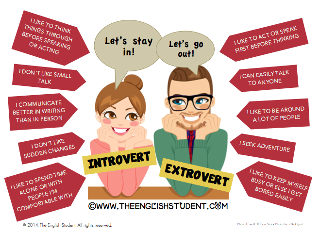 an extrovert dating an introvert