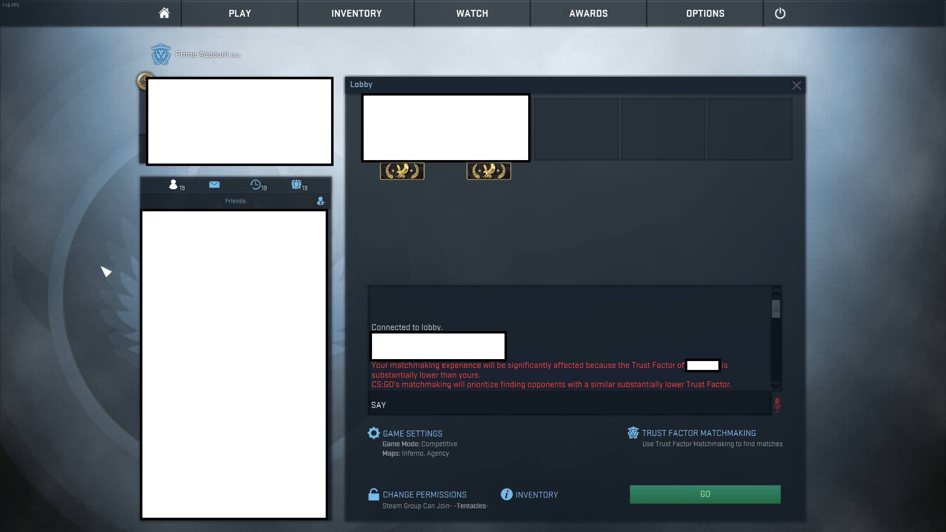 cs go matchmaking chat