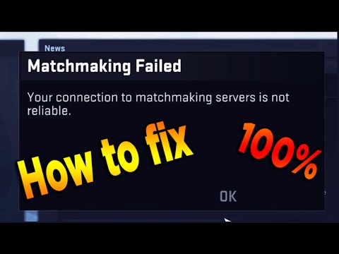 matchmaking is not reliable csgo