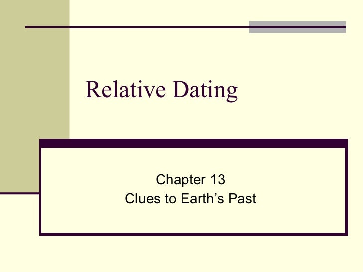 relative and absolute dating powerpoint