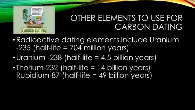 carbon dating myths